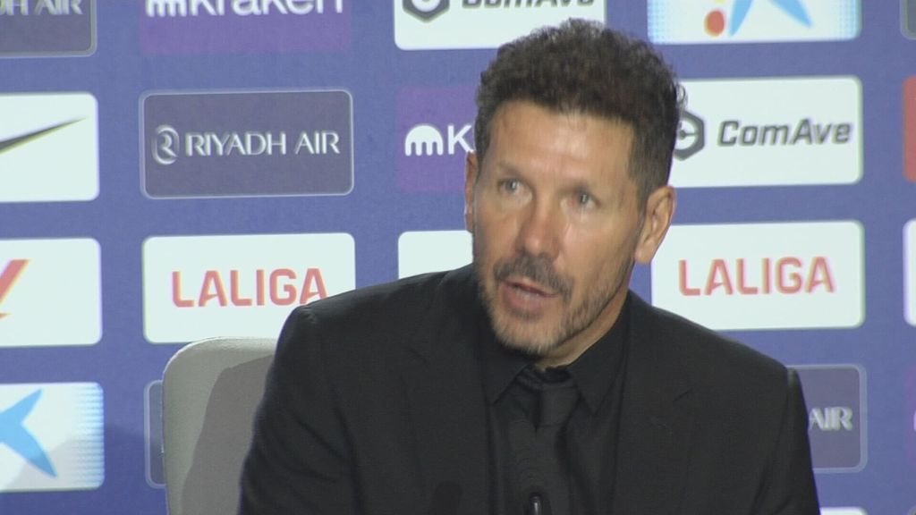 Simeone y los halagos a sus jugadores tras la victoria contra el Valencia