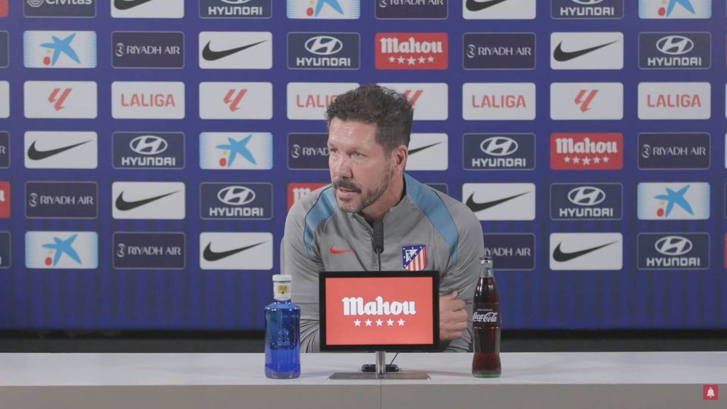 Diego Pablo Simeone no entra en la polémica con Vinicius y Endrick