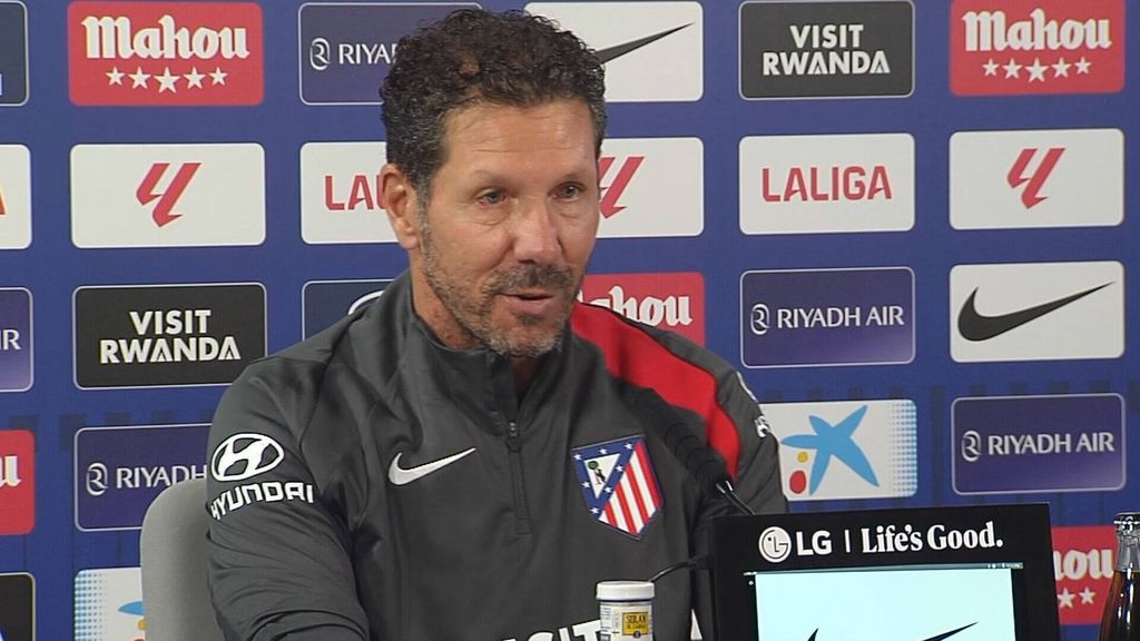 El brutal discurso de Simeone sobre el cariño de la afición