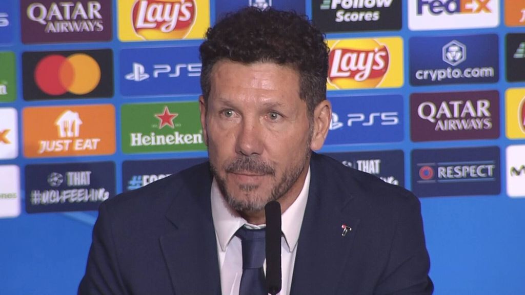 Rueda de prensa de Simeone en la previa contra el Real Madrid