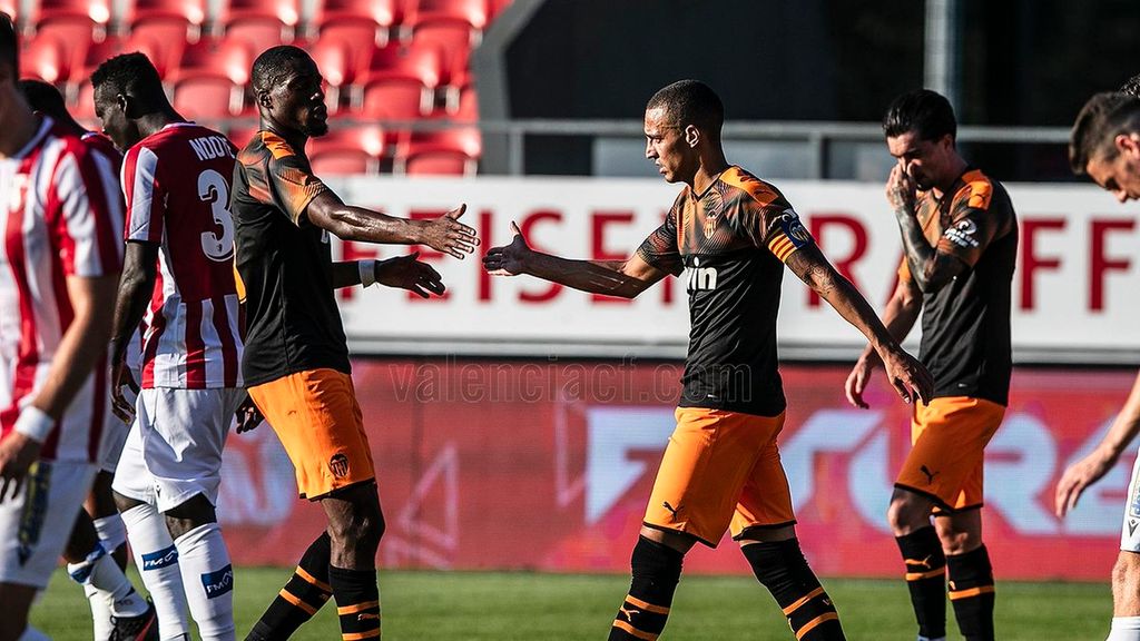 Marcelino, tras la victoria en pretemporada ante el Sion