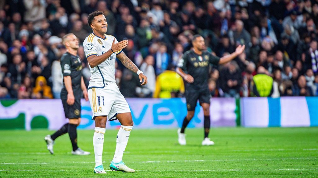 Real Madrid 1-1 Nápoles: Gol de Rodrygo