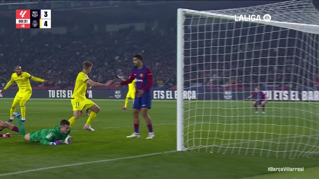 Barça 3-4 Villarreal: Gol de Sorloth