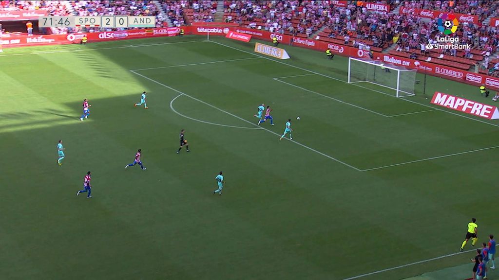 Sporting 3-0 Andorra: Gol de Djuka