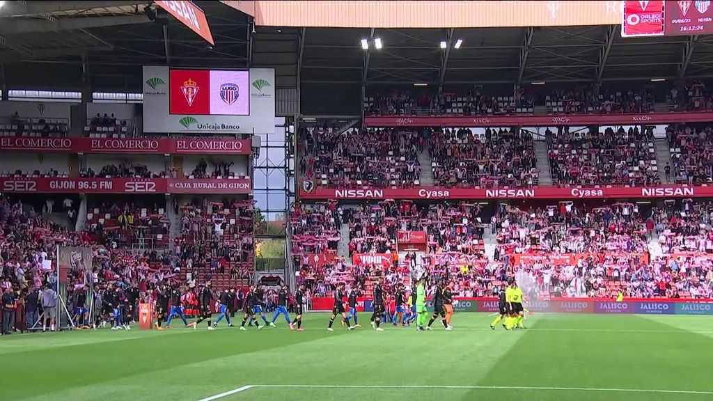 Sporting 3-1 Lugo: Resumen del partido