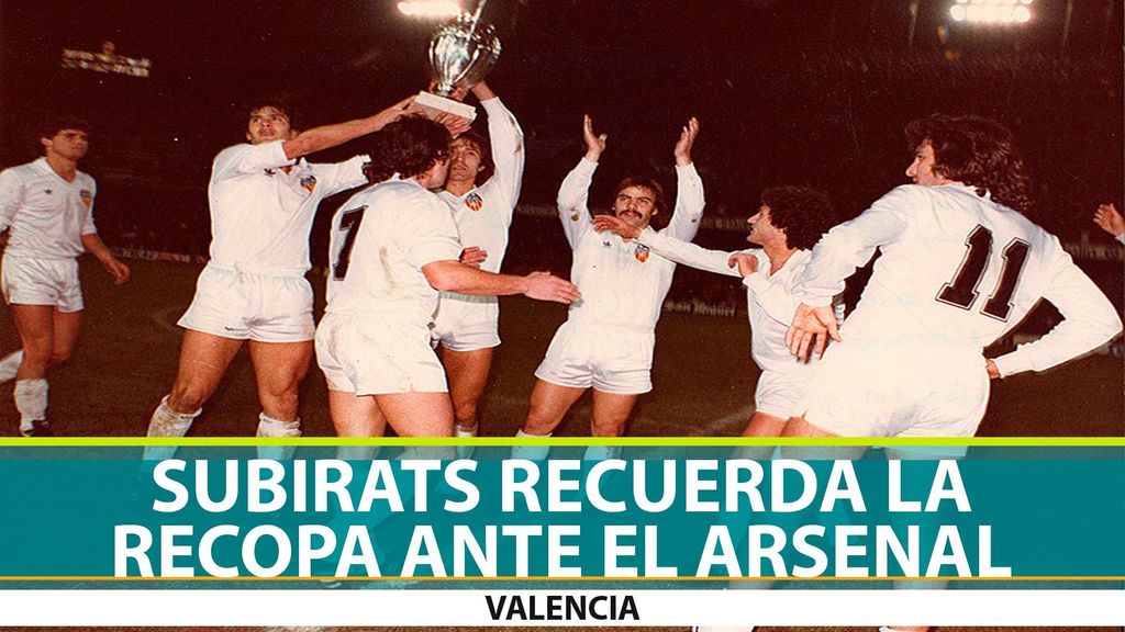 Entrevista con Javier Subirats: El recuerdo de la Recopa conseguida ante el Arsenal