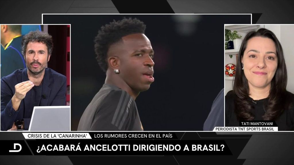 Tati Mantovani desvela el mensaje de la Confederación Brasileña: “Insisten en que Carlo Ancelotti está apalabrado”