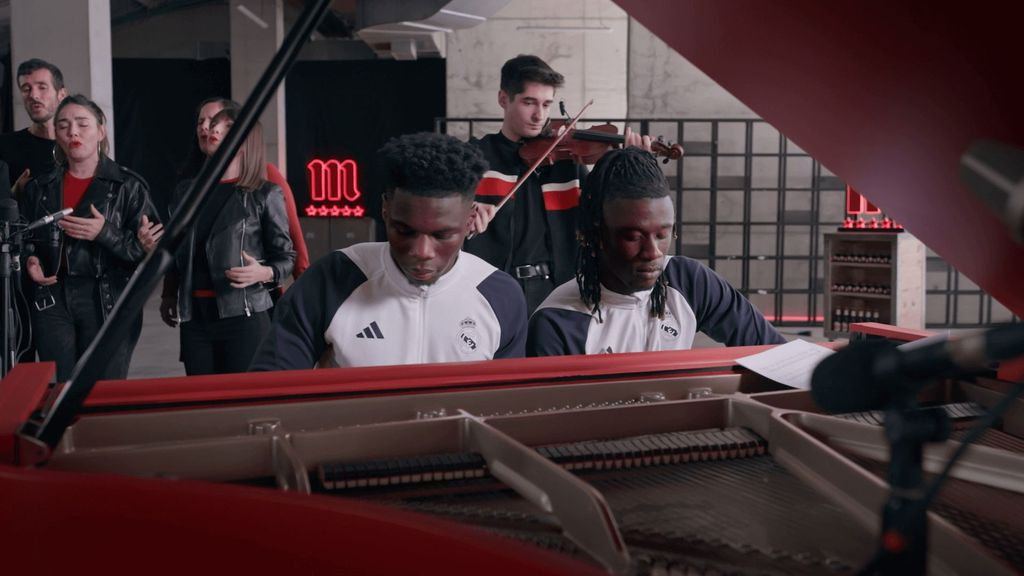 Tchouaméni y Camavinga presumen de su talento tocando el piano