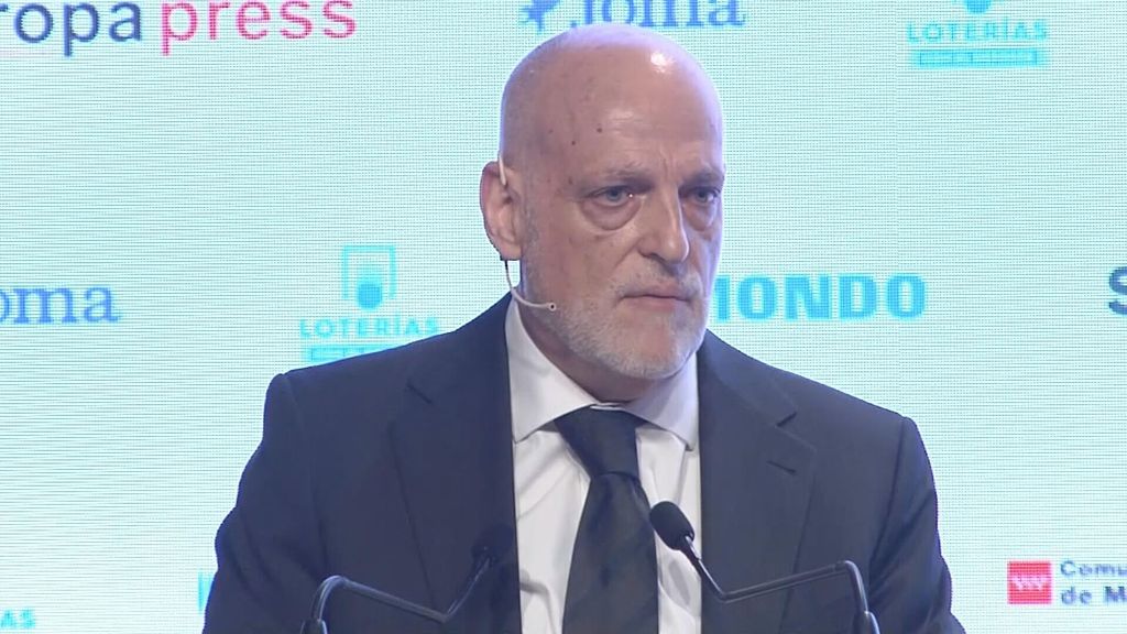 Javier Tebas saca pecho de la lucha contra el racismo en España