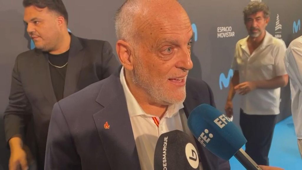 Javier Tebas y las elecciones en la RFEF: "Desde que se fue Luis Rubiales hay buena relación"