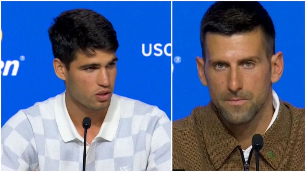 Djokovic y Alcaraz, sobre el caso Sinner