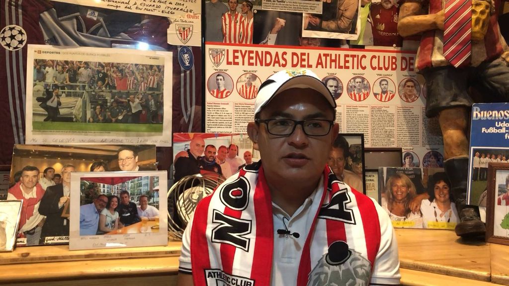 Txabita y los derbis en la Peña Mr. Pentland del Athletic