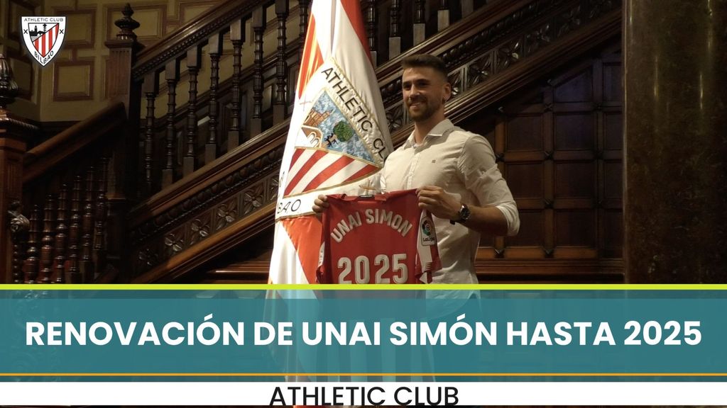 Unai Simón firma su renovación hasta 2025