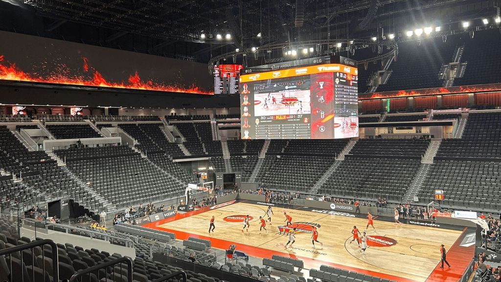 El Happoel celebra el triunfo en el Roig Arena