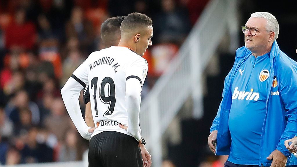 Valencia-Granada: Lesión de Rodrigo (jornada 13)