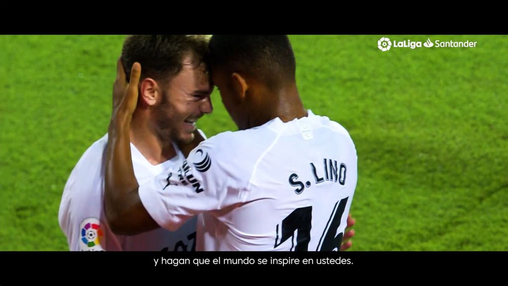 Los aficionados valencianistas y Luis Aragonés, protagonistas de una campaña de inspiración de LaLiga