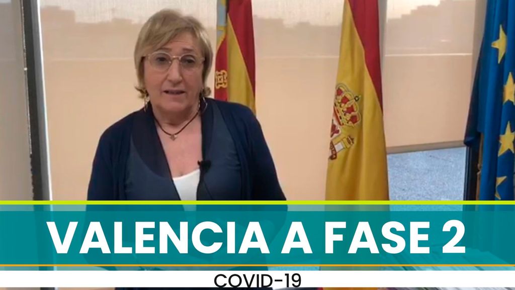 Valencia celebra haber pasado a la fase 2