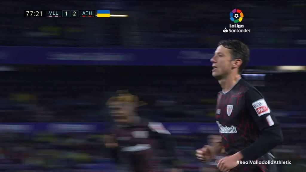 Valladolid 1-3 Athletic: Gol de Vesga