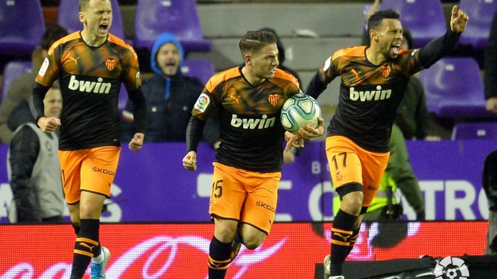 Real Valladolid-Valencia: Gol 1-1 Manu Vallejo (jornada 18)