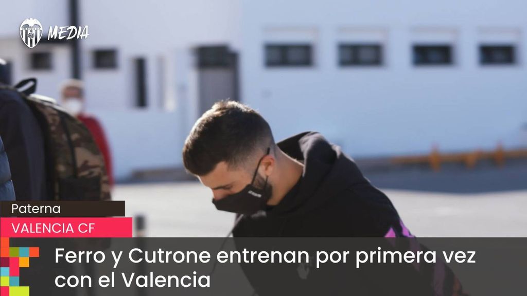 Primer entrenamiento para Ferro y Cutrone