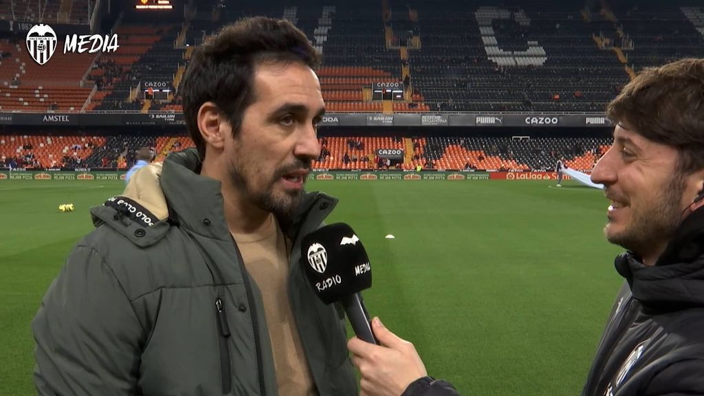 Vicente habla de su nuevo rol en el Valencia