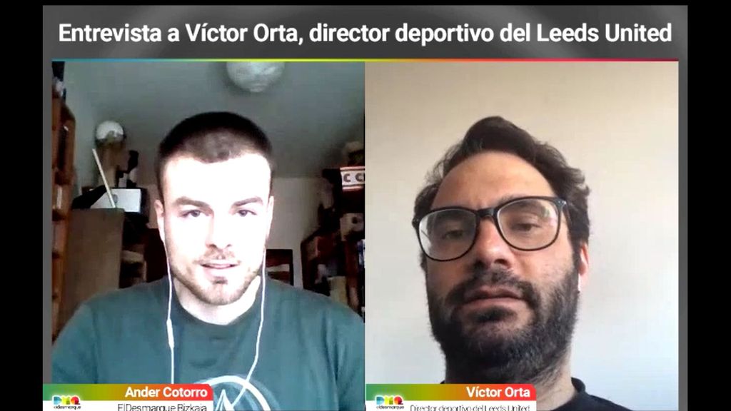 Entrevista con Víctor Orta, director deportivo del Leeds United de Marcelona Bielsa