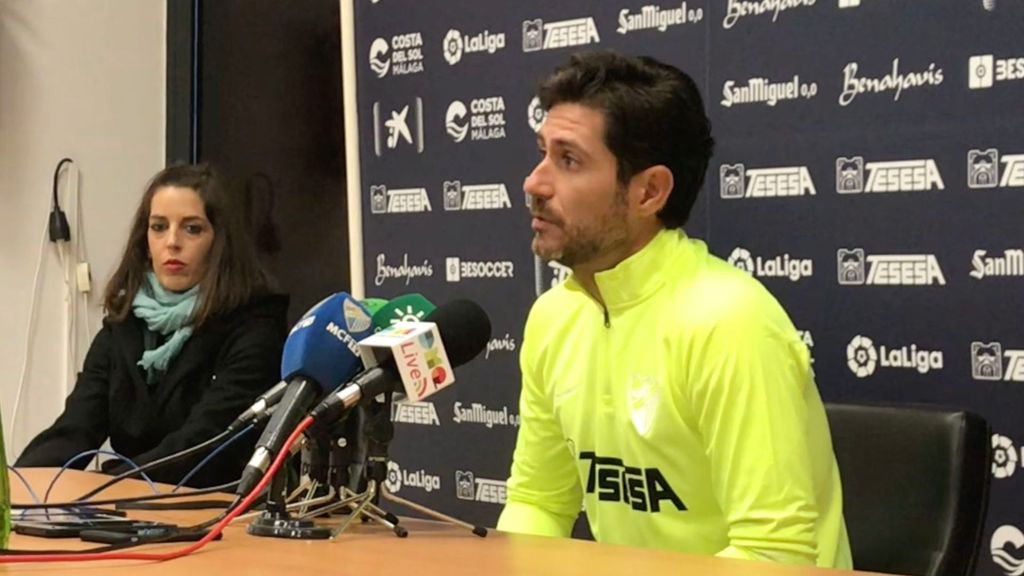 Víctor Sánchez del Amo, en la Previa del Alcorcón-Málaga