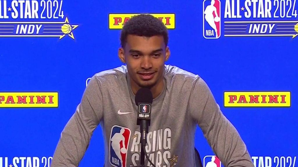 Victor Wembenyama habla sobre la marcha de Kylian Mbappé del PSG