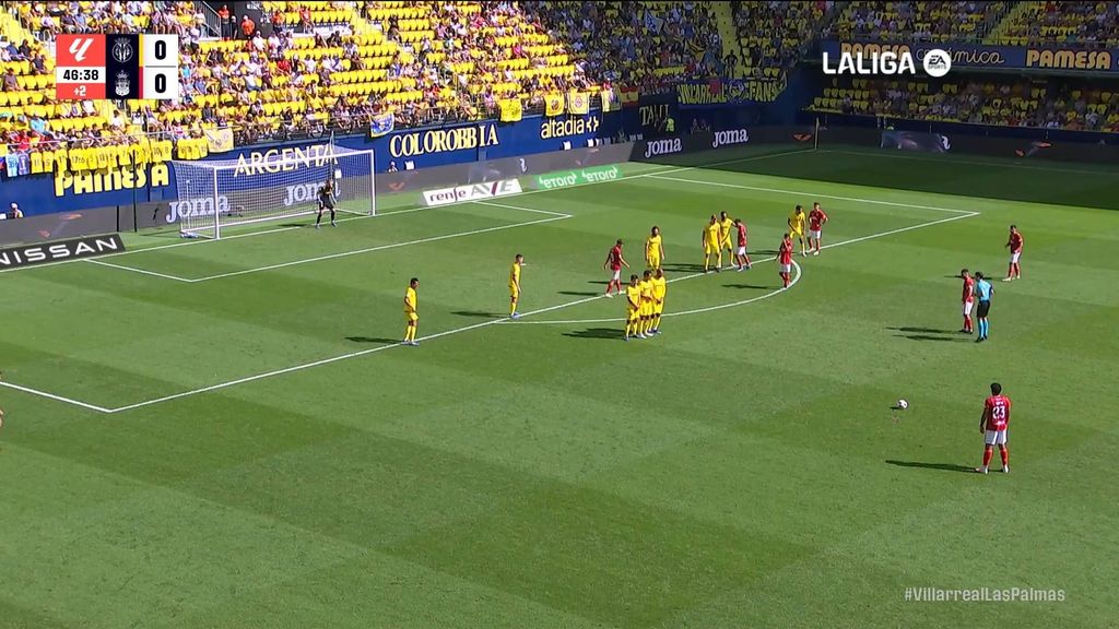 Villarreal 0-1 Las Palmas: Gol de Saúl Coco