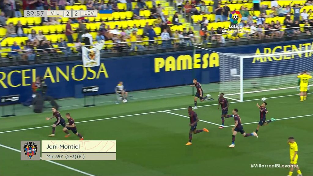 Villarreal B 2-3 Levante: Resumen del partido