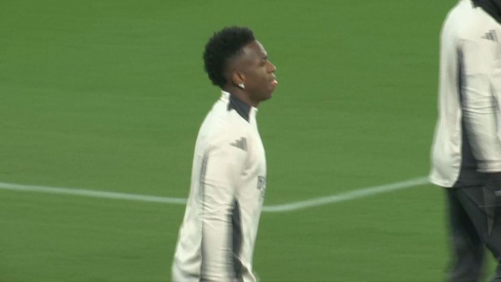 Vinicius, la gran esperanza del Real Madrid: entrena junto a sus compañeros en Bérgamo