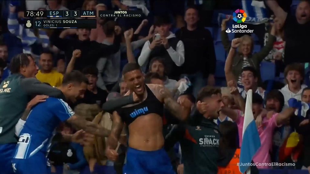 Espanyol 3-3 Atlético Madrid: Resumen