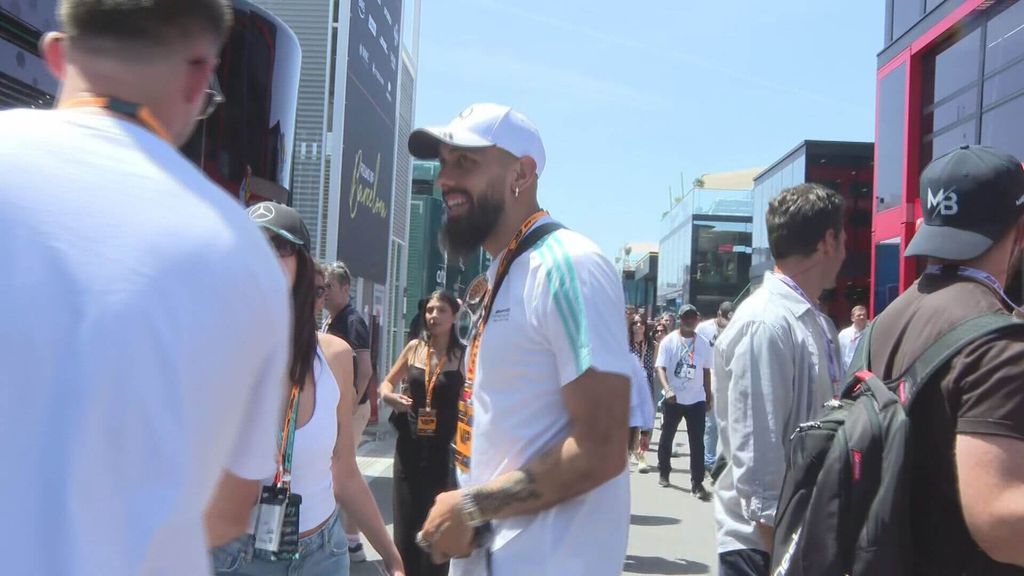 El mundo del fútbol, presente en el GP de España