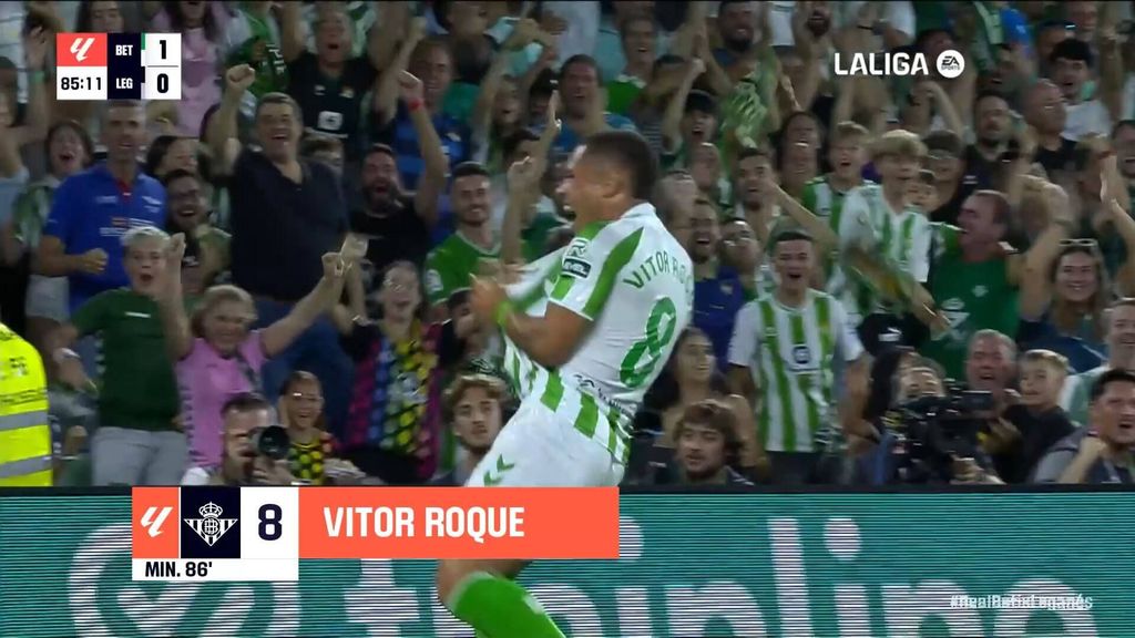 Real Betis 2-0 Alavés: Gol de Vitor Roque