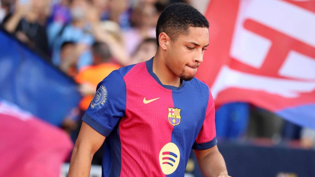 Victor Roque, con la camiseta del FC Barcelona