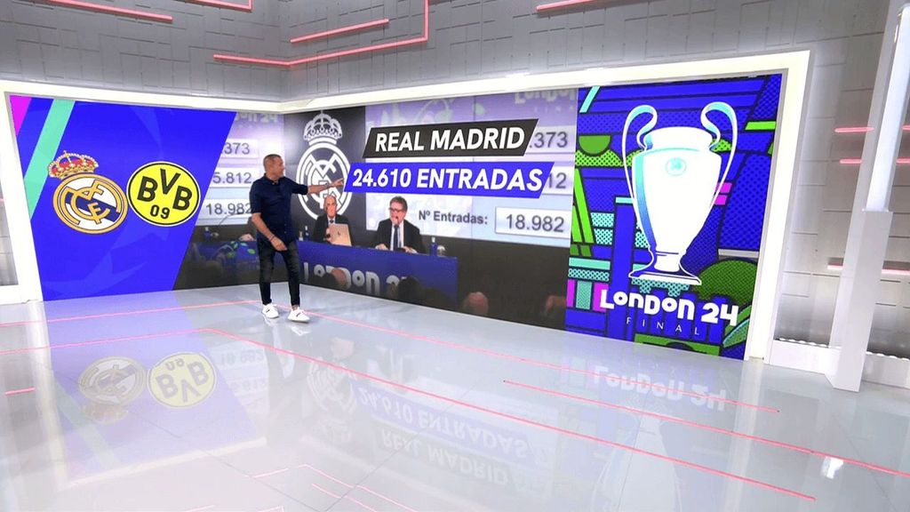 Así ha sido el reparto de entradas para ver la final del Real Madrid en Wembley