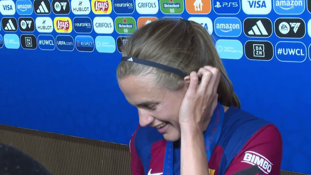 Irene Paredes y el guion perfecto para levantar una Champions en su casa: "Vine a ganar una y ya llevo dos"