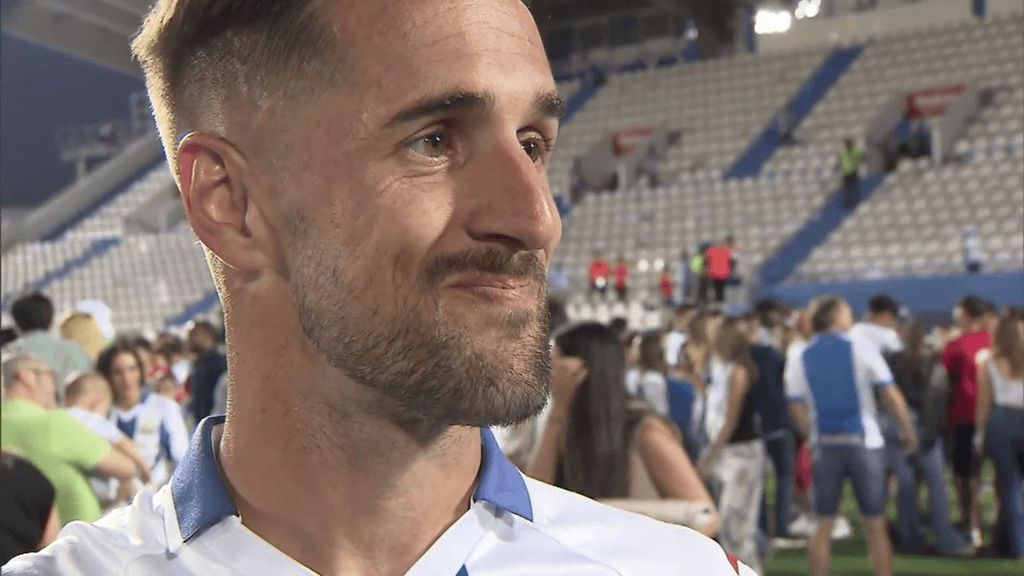 Jorge Miramón y su concentración para lograr el ascenso: "Te levantas y es tu cumpleaños, pero no lo quieres celebrar porque tienes un partido"