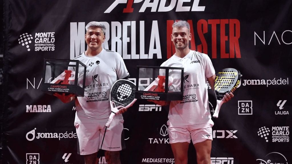 Tolito Aguirre y Gonzalo Alfonso conquistan el Marbella Master