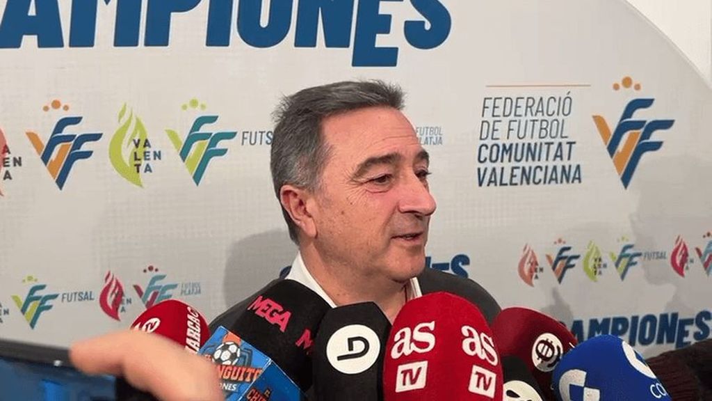 Salvador Gomar habla del Mundial 2030, Rafael Louzán y las ayudas por la DANA