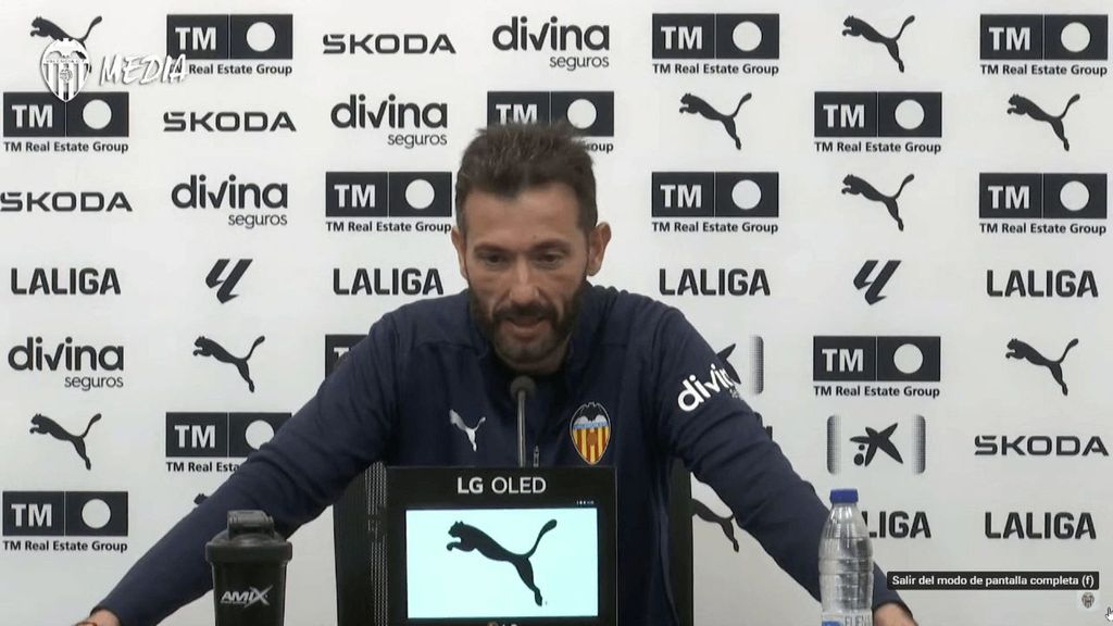 Carlos Corberán analiza el choque contra el Rayo Vallecano