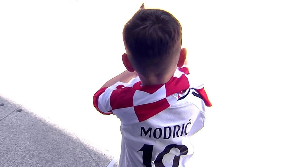 Luka, el aficionado que se llama así por Modric