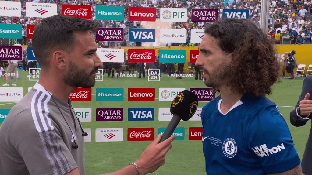Marc Cucurella quita importancia al tirón de pelo de Joao Neves y reconoce "la ambición" de un Chelsea "subestimado"
