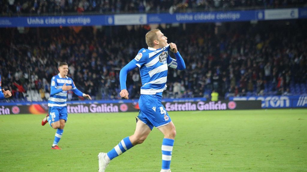 Deportivo-Girona: Gol 2-0 Bergantiños (jornada 28)