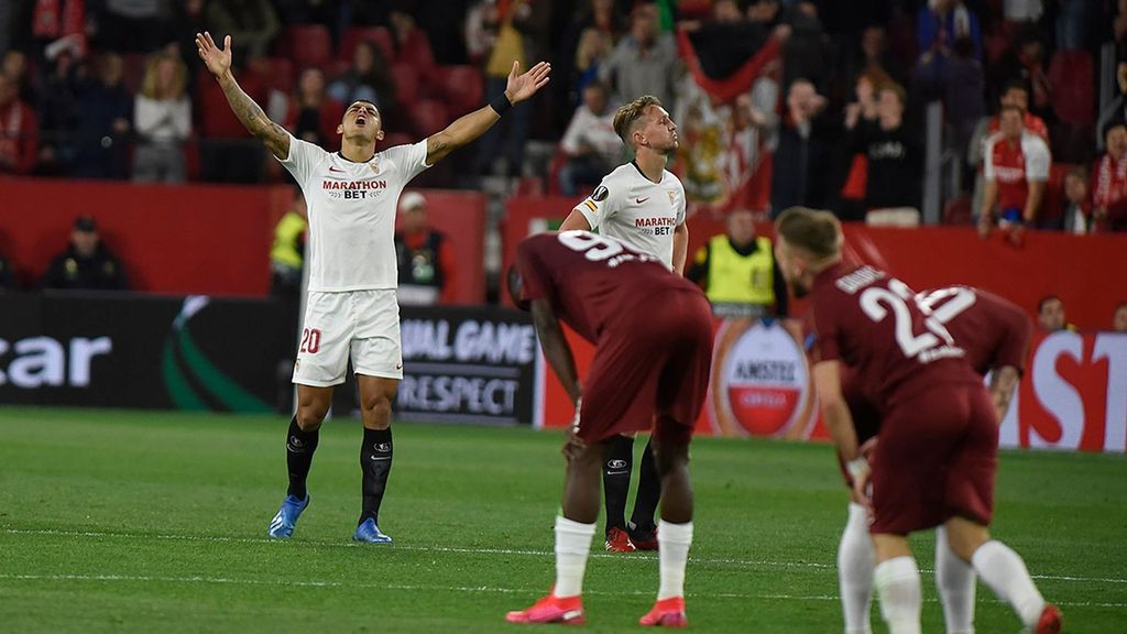 Sevilla 0-0 Cluj: Resumen