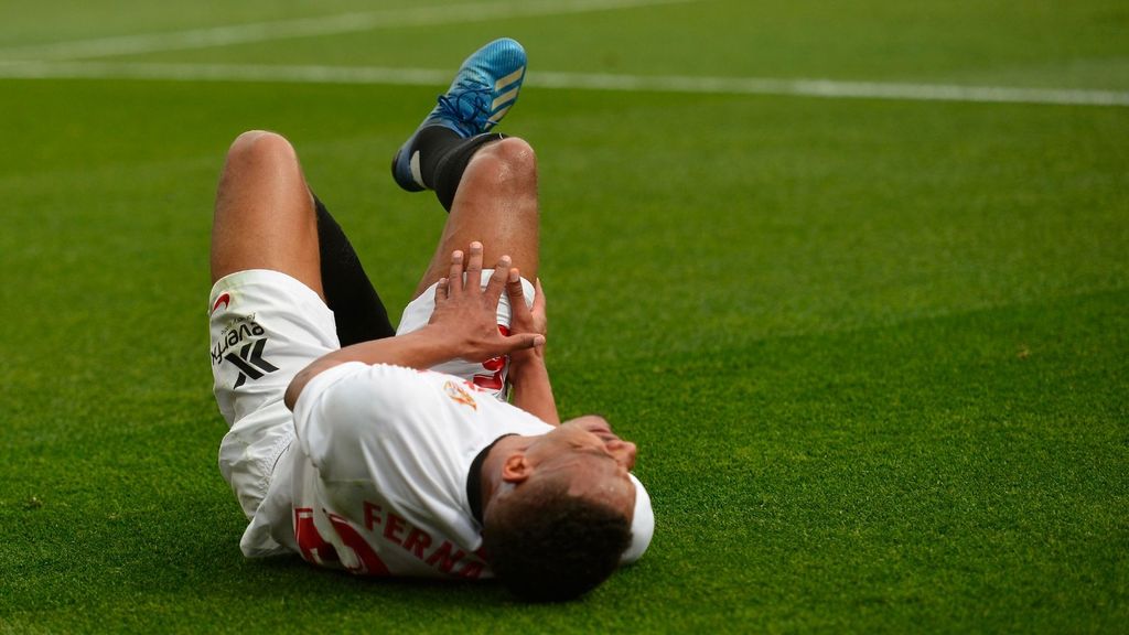 Sevilla-Osasuna: Lesión de Fernando (jornada 26)