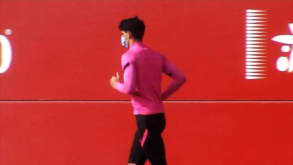 Bono se retira al gimnasio y Acuña vuelve a los entrenamientos (Mediaset)