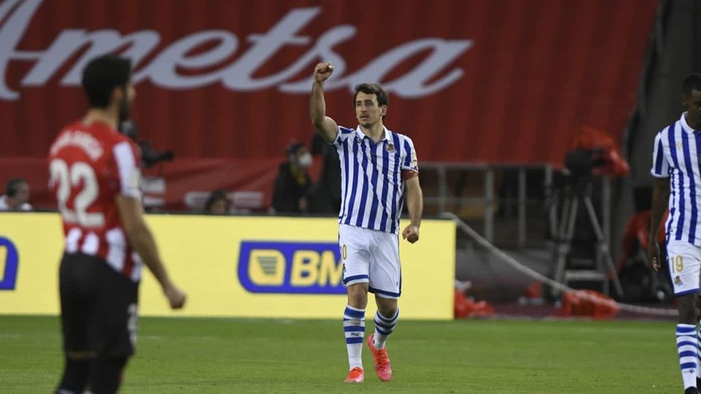(MEDIASET) Athletic 0- 1 Real Sociedad: Gol de penalti de Oyarzabal