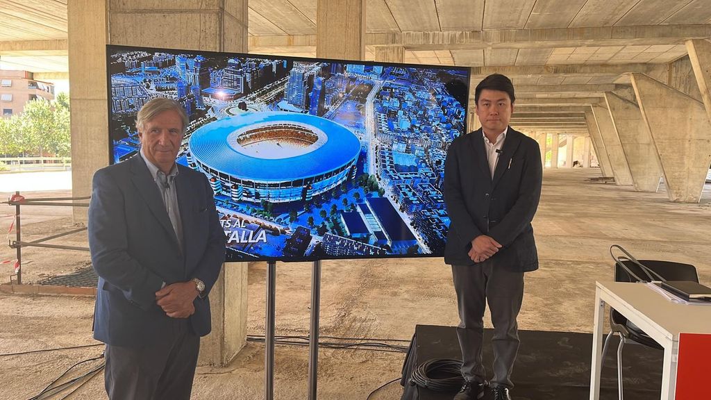 Sean Bai presenta el Nou Mestalla