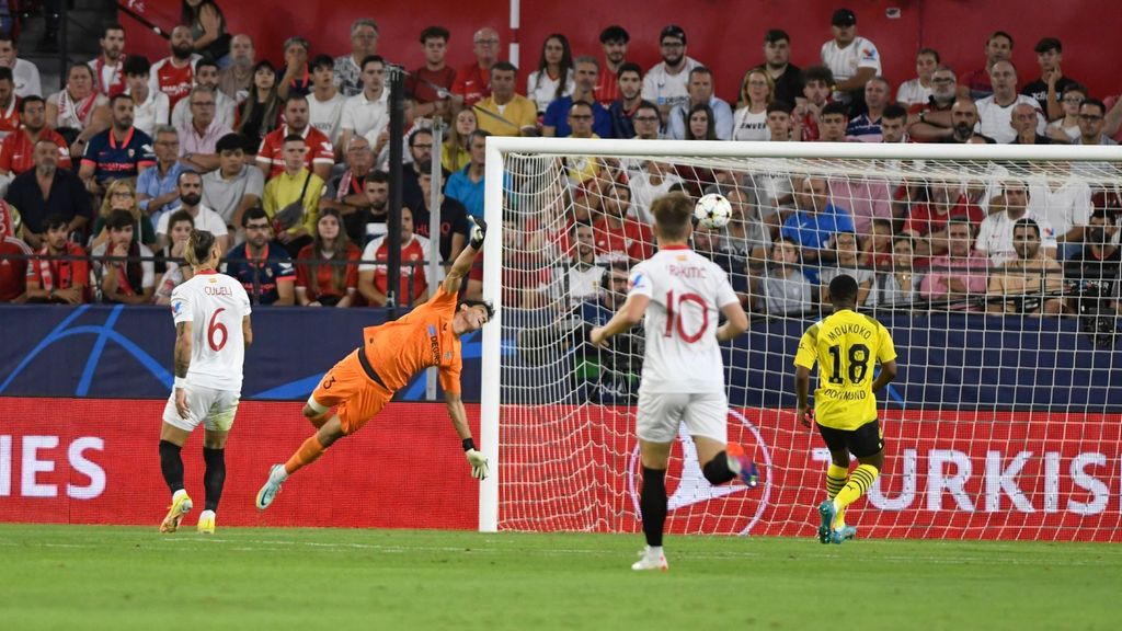 Sevilla 1-4 B. Dortmund: Resumen del partido